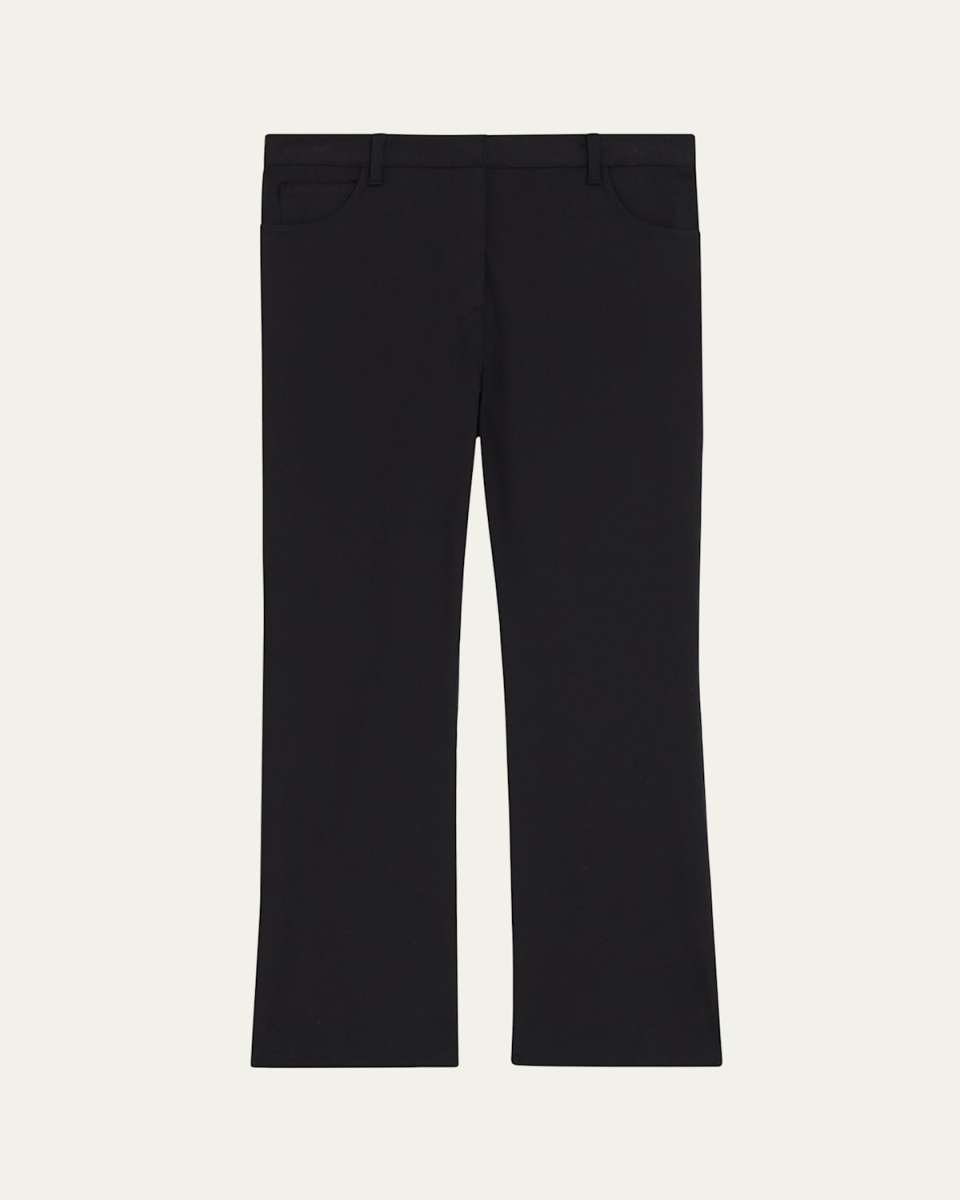 Five-Pocket Kick Flare Pants